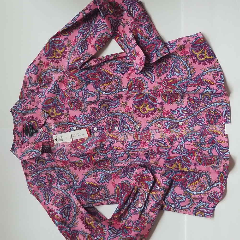 NWT Talbots Non-Iron Shirt